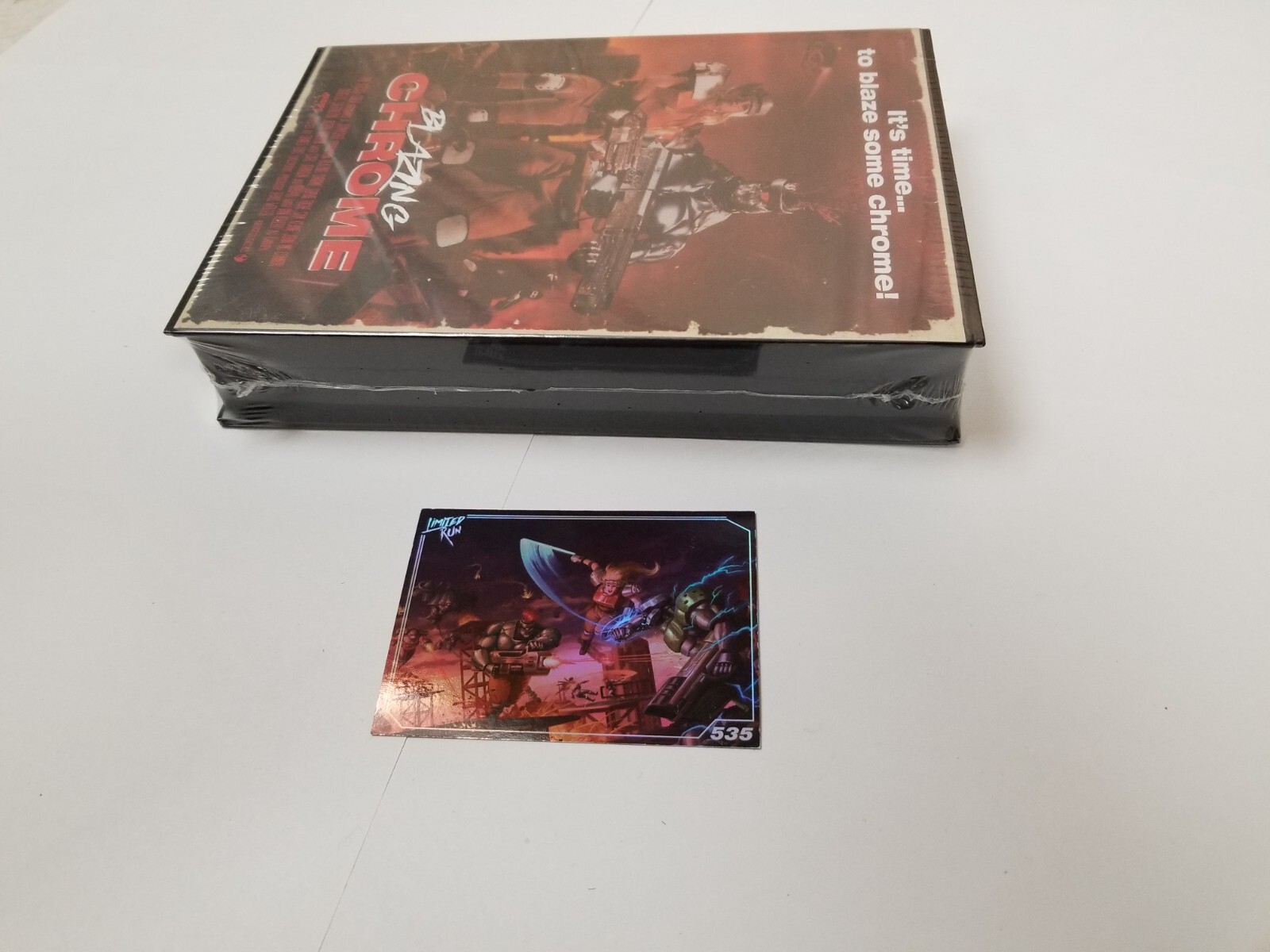 Blazing Chrome VHS Edition Collector’s Edition PS4 Playstation 4