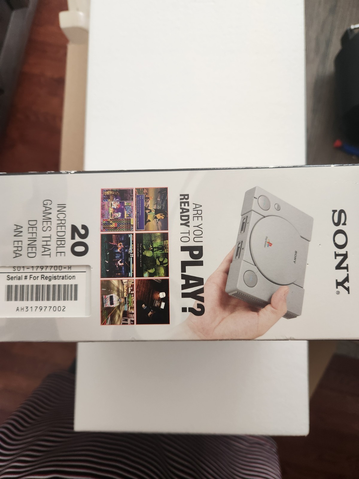 Sony PlayStation 1 PS1 Mini Classic Gray Console Brand New In Box