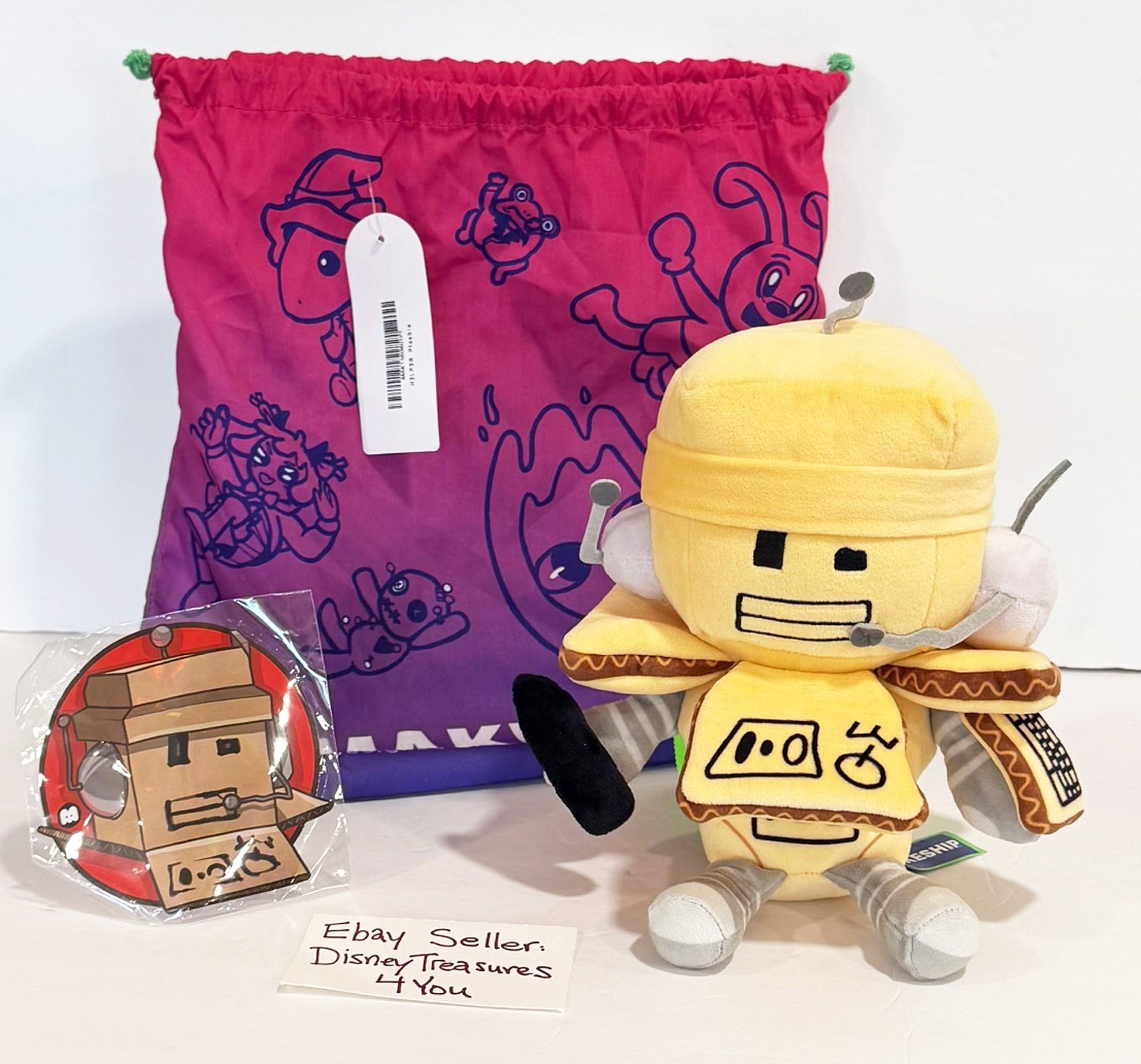 Makeship H3LP3R Bot Plush Larvae Studio Something Evil Will Happen Survival Game