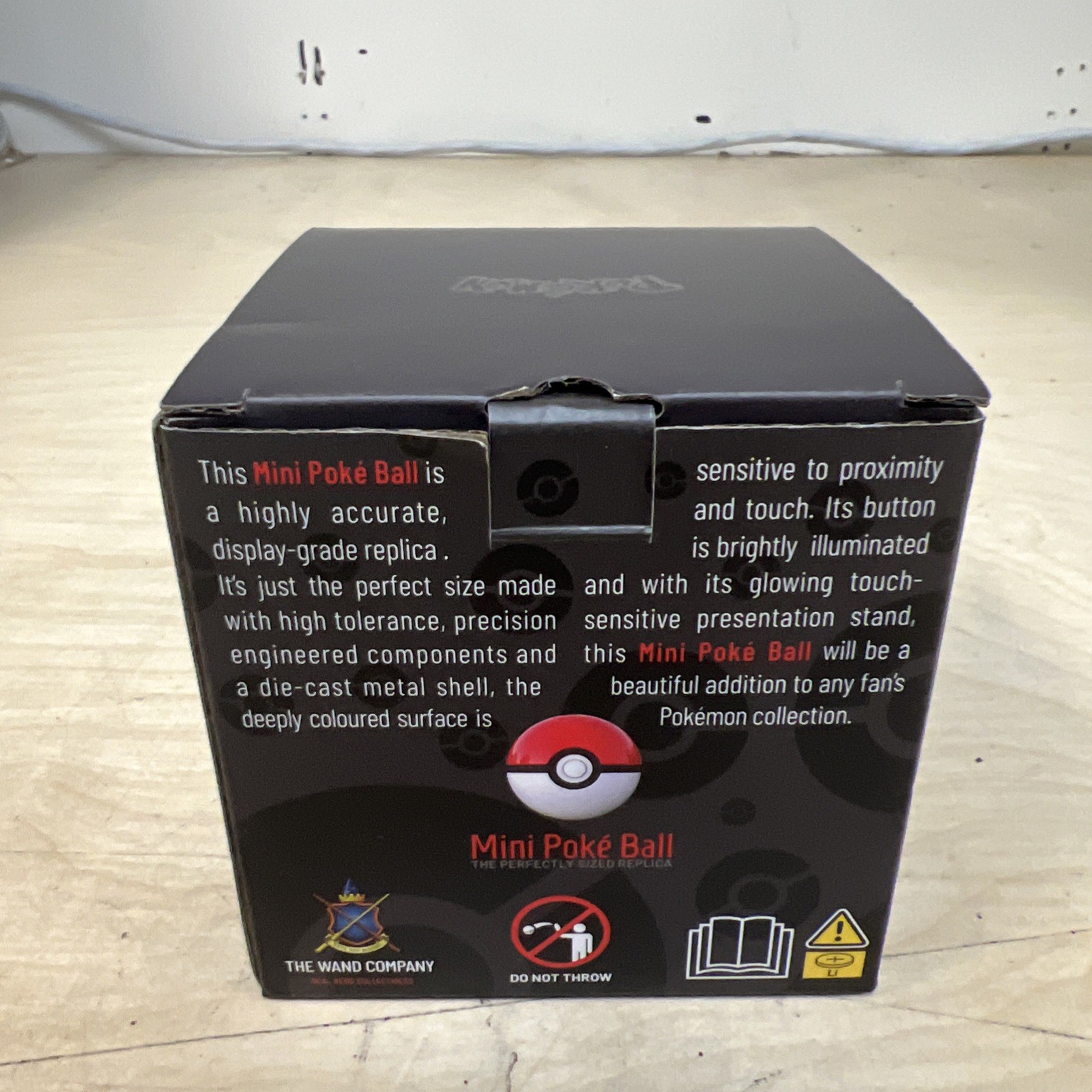 Pokemon Mini Ball Replica The Wand Company TWC Red White Pokeball