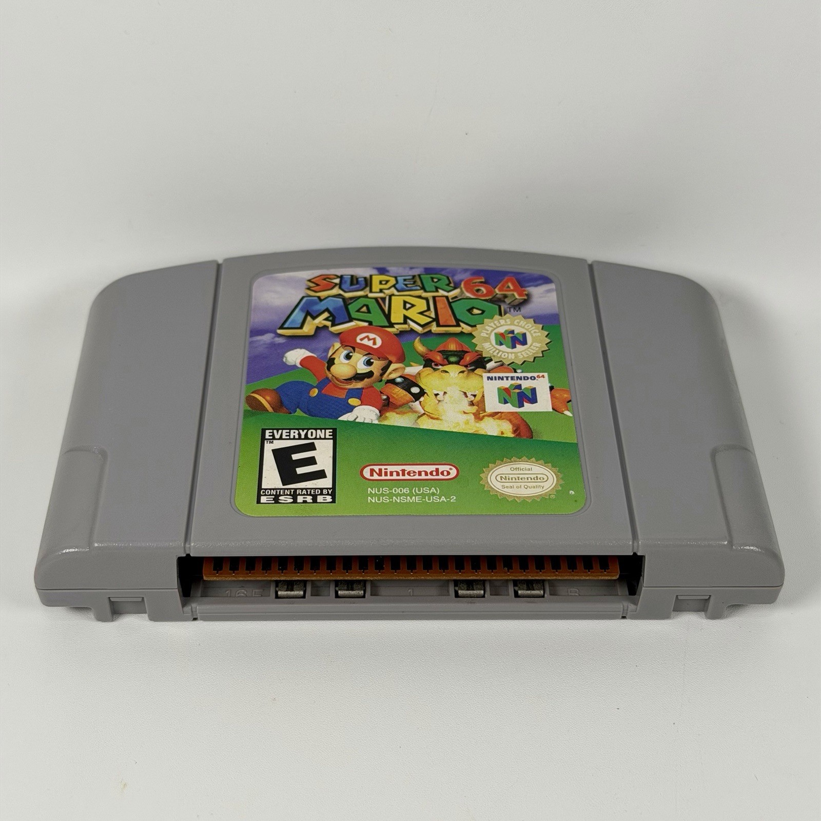 Super Mario 64 Nintendo 64 N64 Authentic W/ Players Guide Offer Flyer GP-NUS-USA