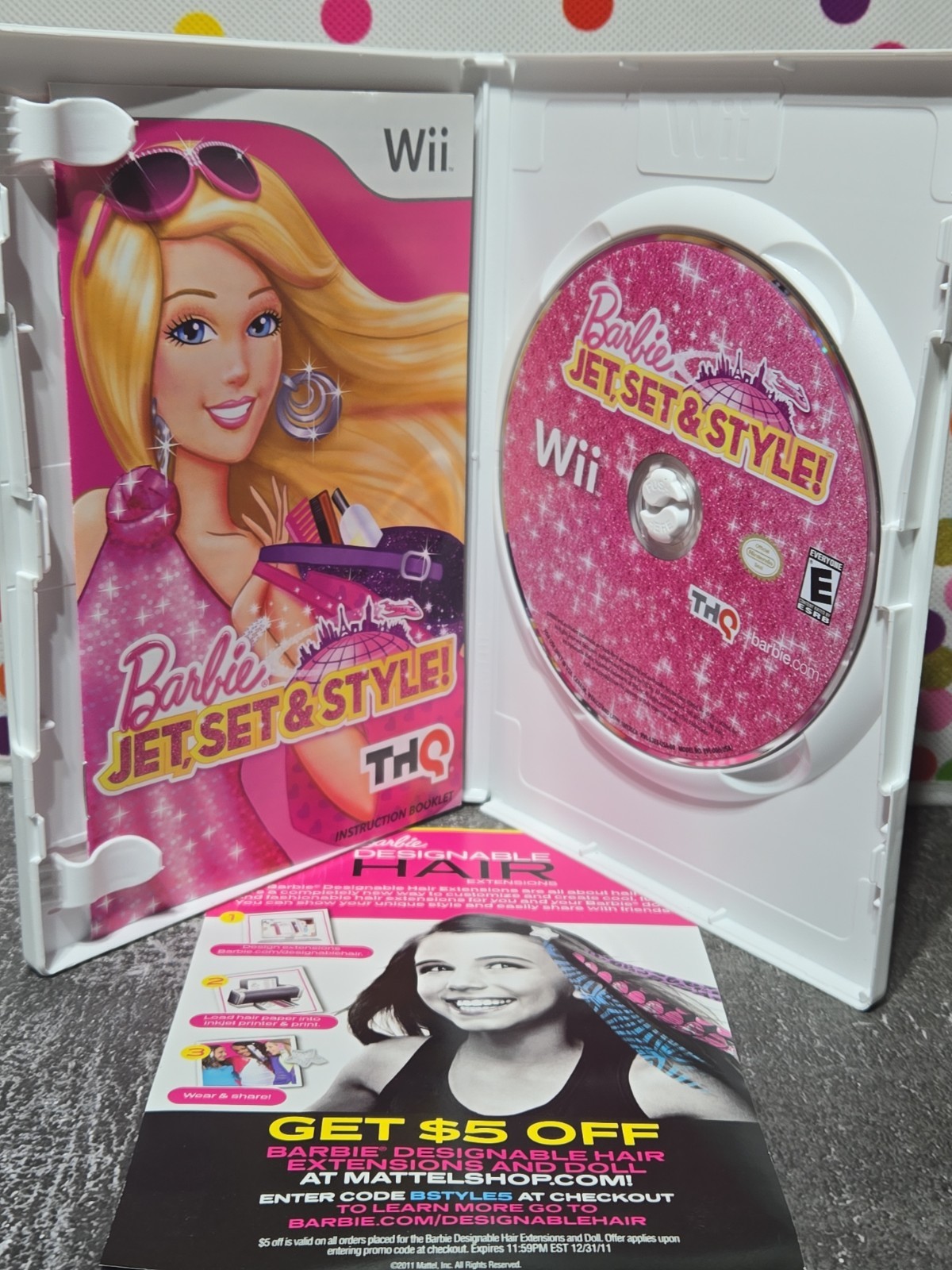 Barbie: Jet, Set & Style (Nintendo Wii, 2011)