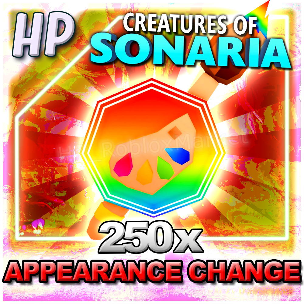 CREATURES OF SONARIA 🎨[ 250x APPEARANCE CHANGE TOKEN ]⚡FASTEST DELIVERY・COS⚡