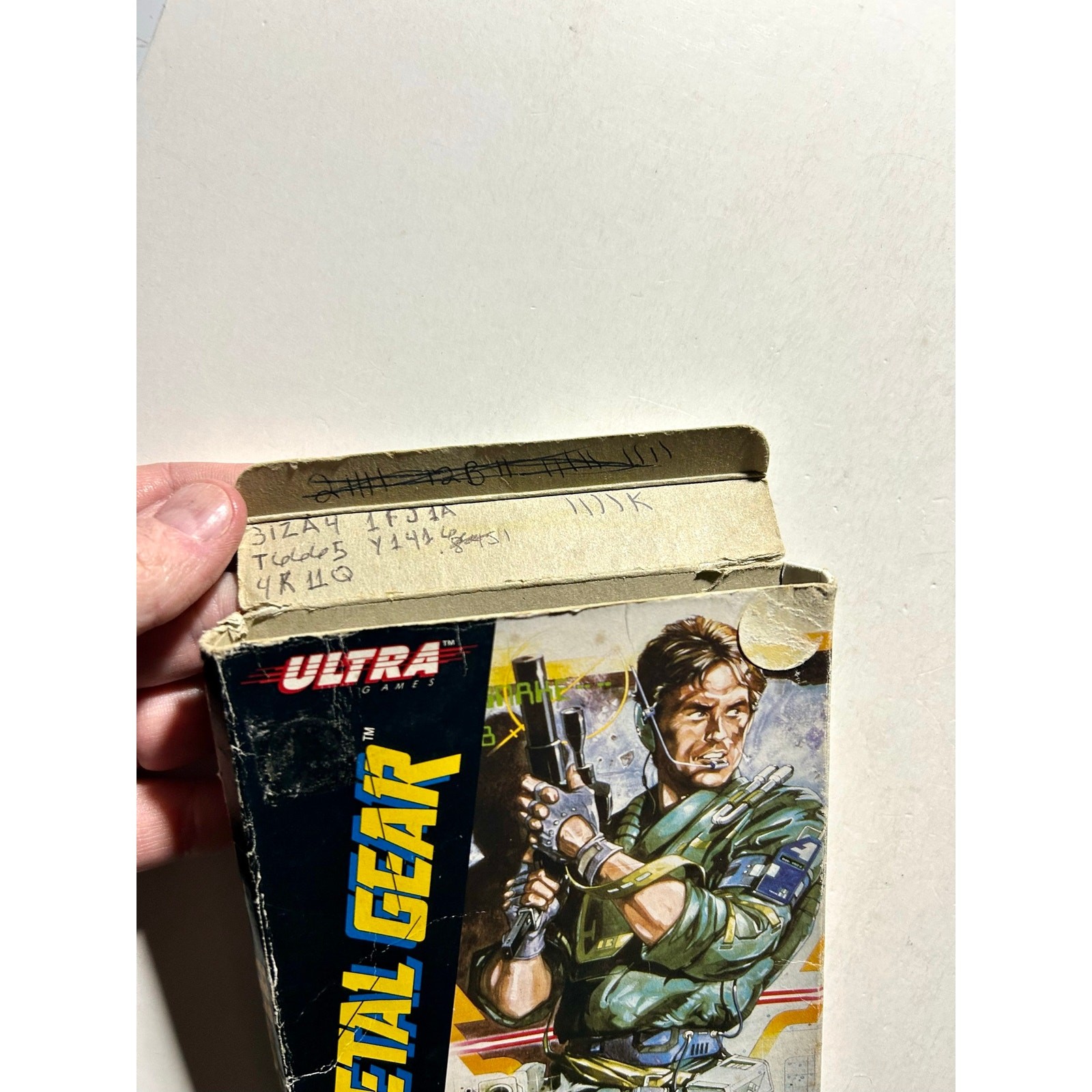 Metal gear (Nintendo NES) Works Authentic No manual🔥