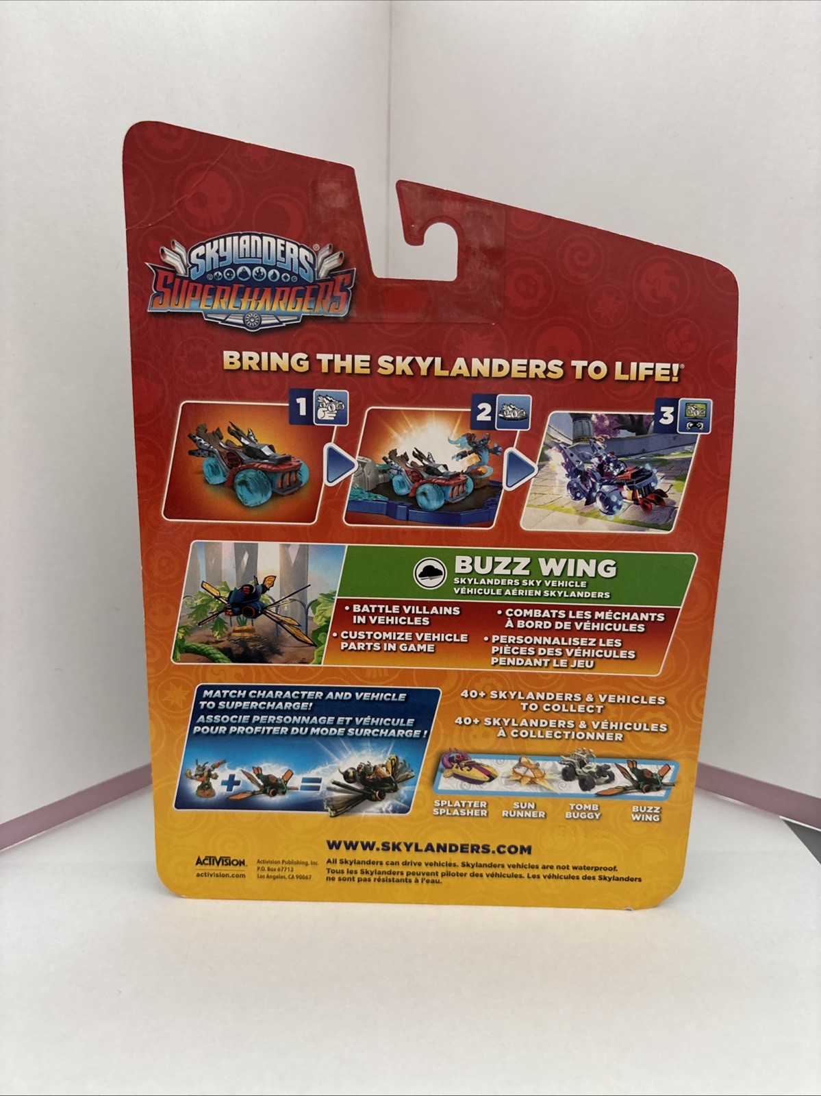 Skylanders SuperChargers BUZZ WING Life Sky Vehicle Brand New