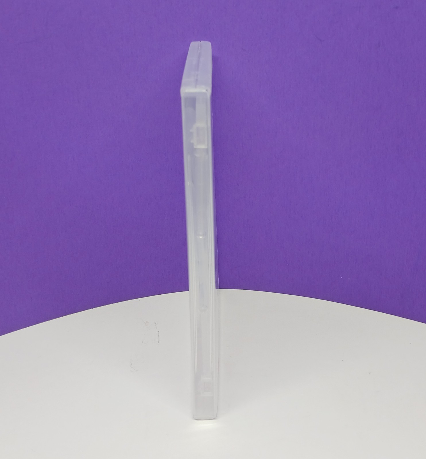 One Standard Clear 3 Disc DVD Replacement Case With Dustcover 14mm