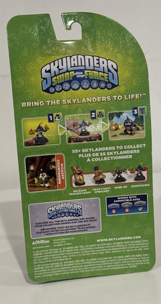 SKYLANDERS SWAP FORCE Special KICKOFF COUNTDOWN NIB- Activision