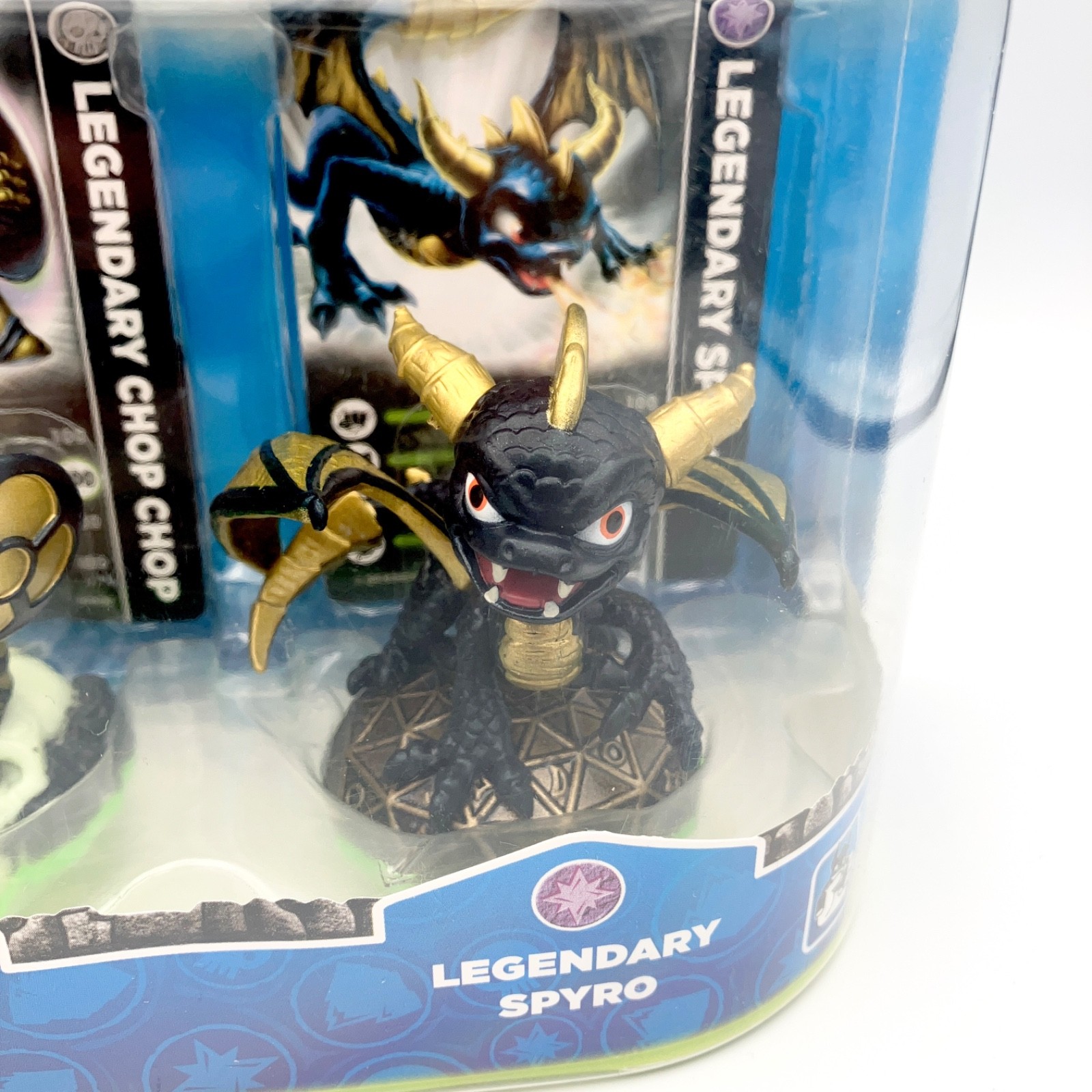 Skylanders Spyros Adventure Legendary Figures 3 Pack Bash Chop Chop Spyro NEW