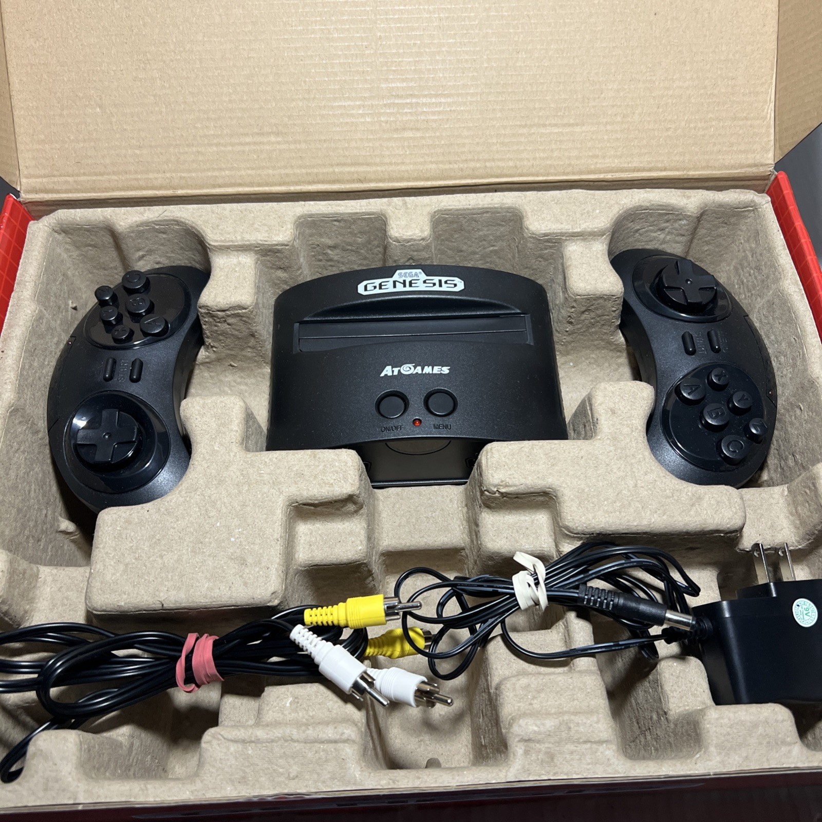 AtGames Sega Genesis Classic Mini Game Console w/ 80 Built-In Games – 2016 Model