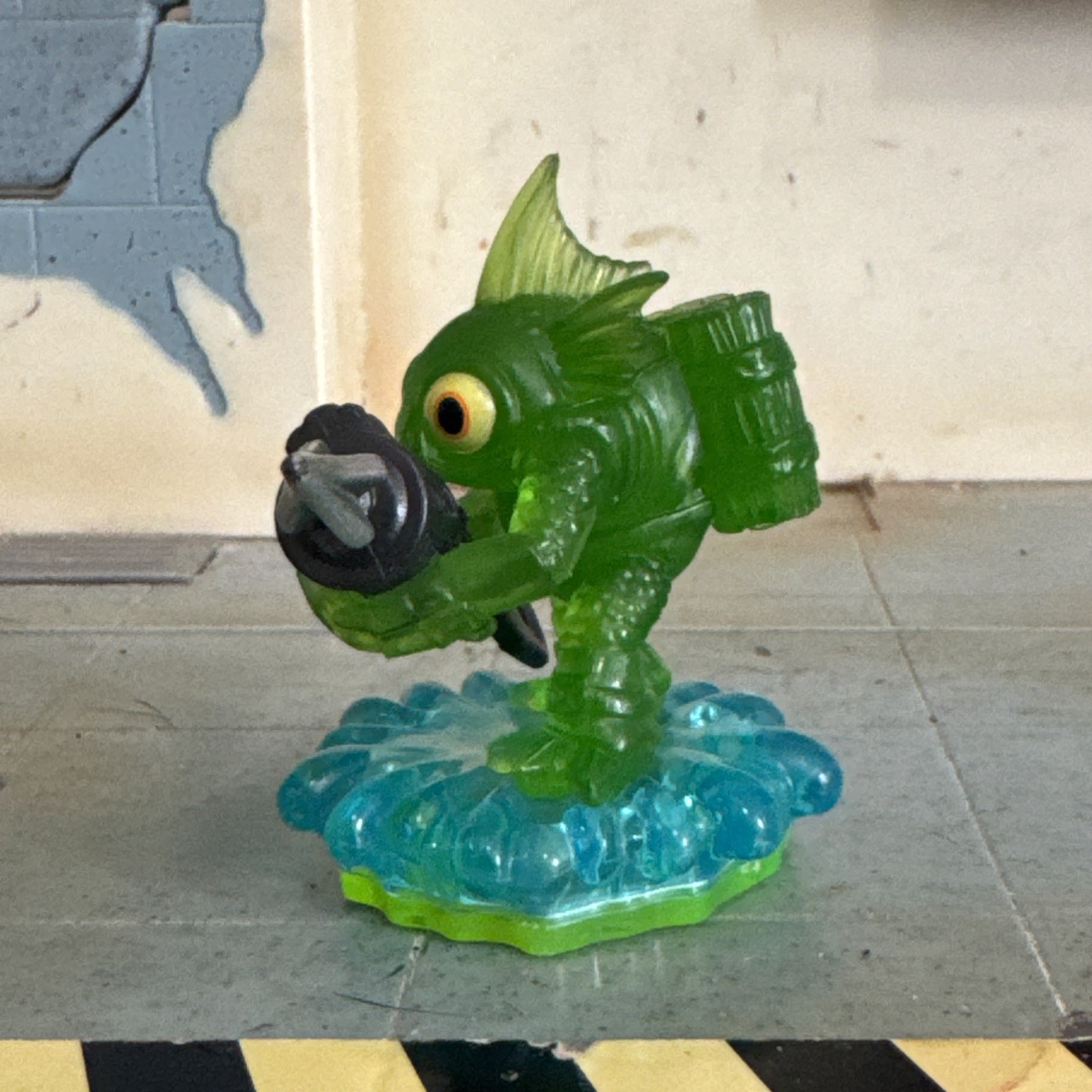 Gill Grunt Translucent Green Figure (Skylanders Spyro’s Adventure) Water Element