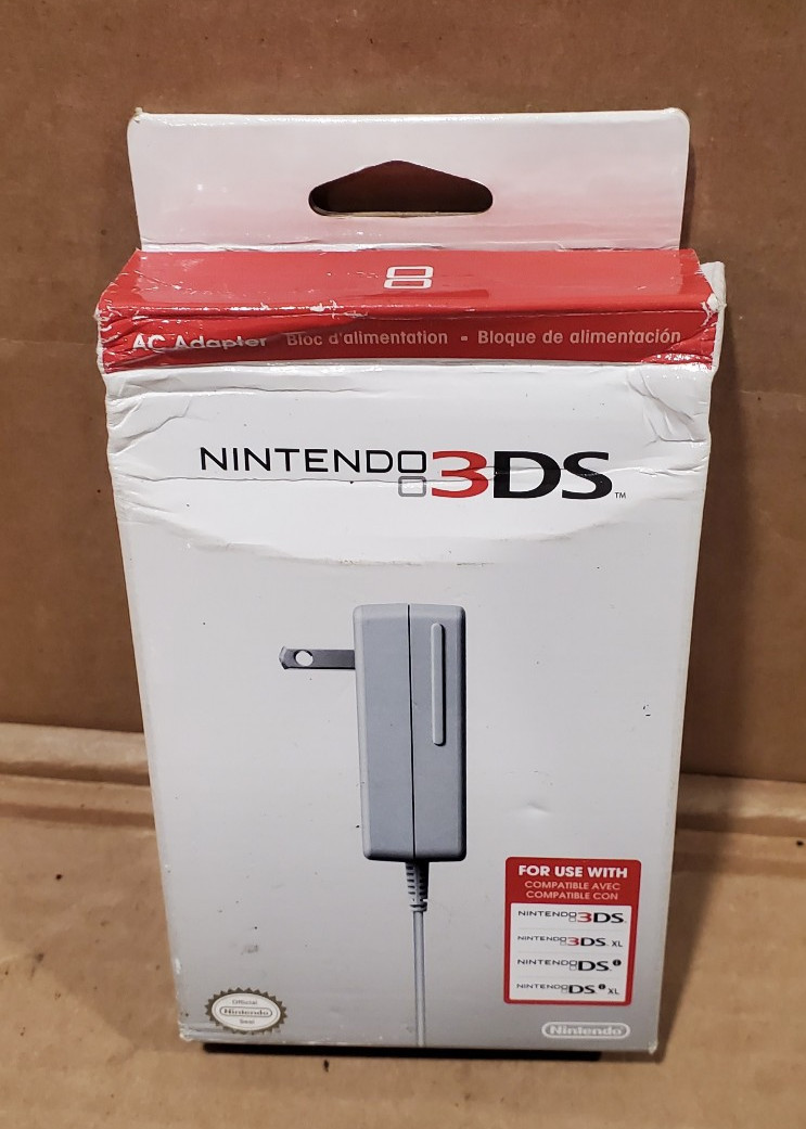 New Nintendo OEM 3DS Power Adapter For 3DS / 3DS XL / 2DS AC Adapter