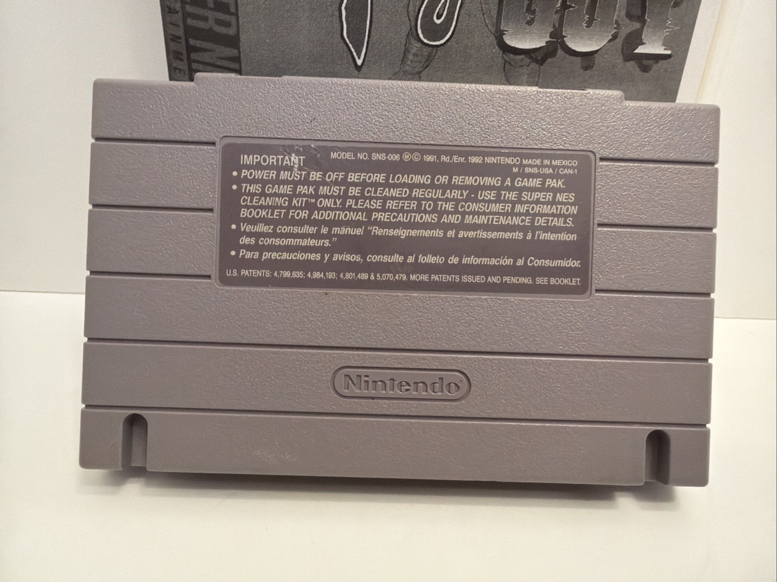 Final Fight Guy Super Nintendo Game SNES Authentic +Collector Case