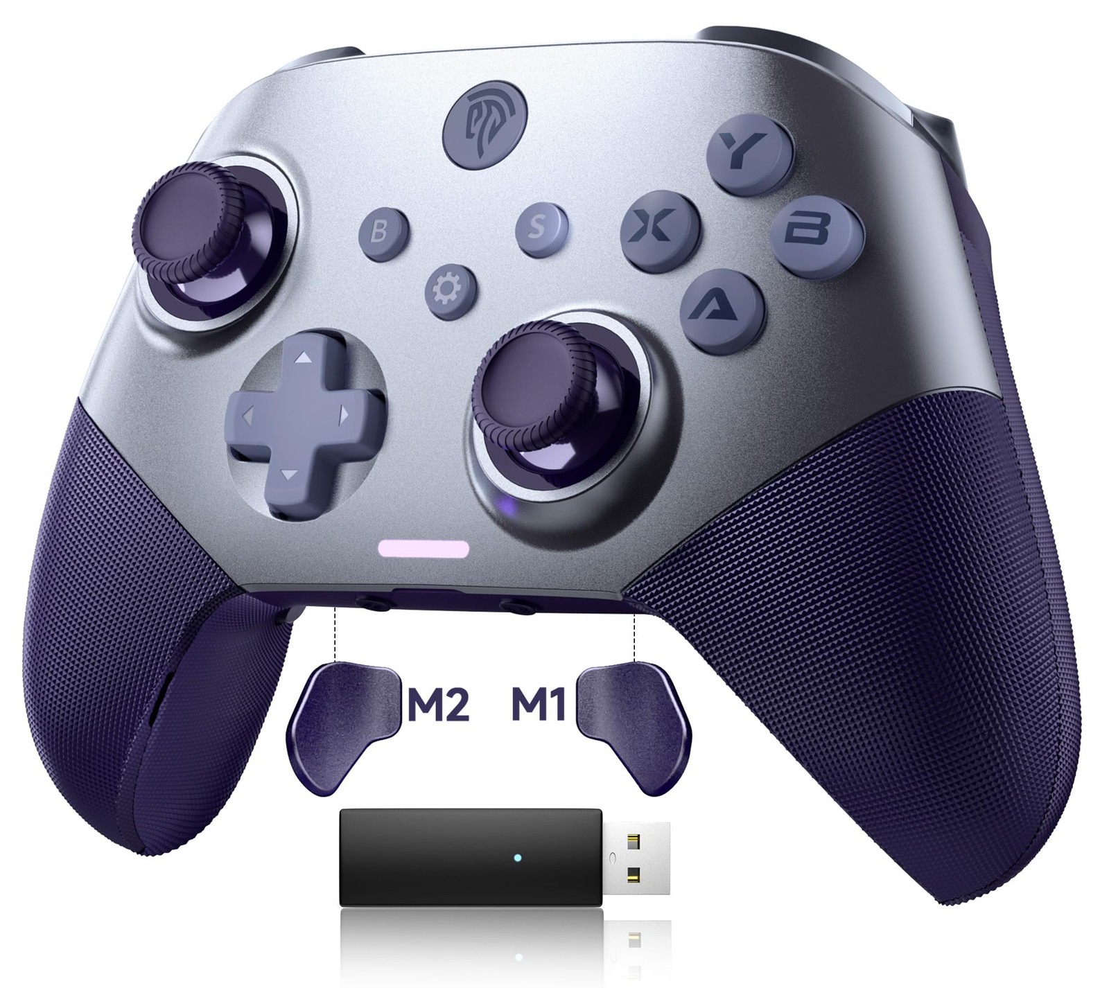 EasySMX X10 Wireless PC Controller with Dual Hall Effect, Bluetooth Controlle…