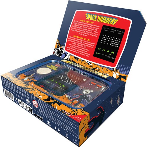 My Arcade DGUNL-7006 Space Invaders Pocket Player Pro Handheld Portable Gaming S