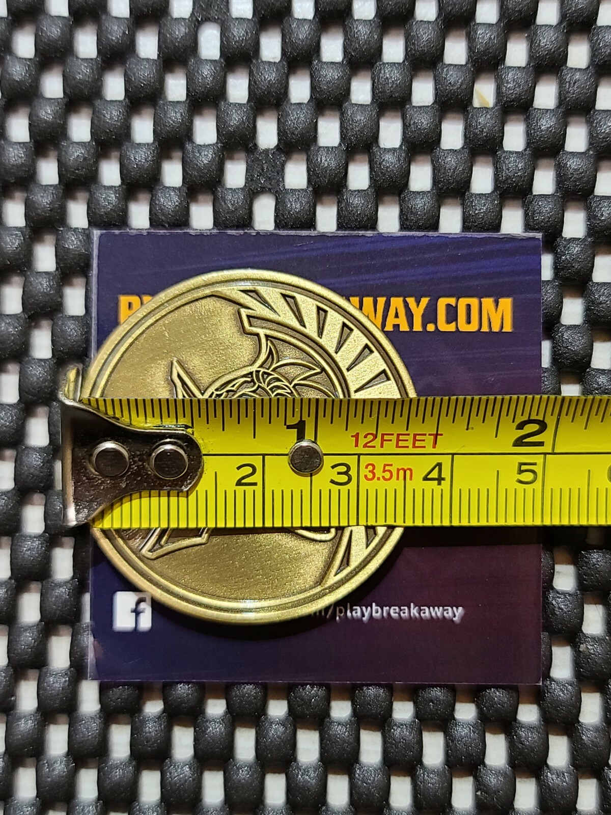 Amazon cancelled/dead video game BREAK AWAY Alpha Coin medal token promo Rare