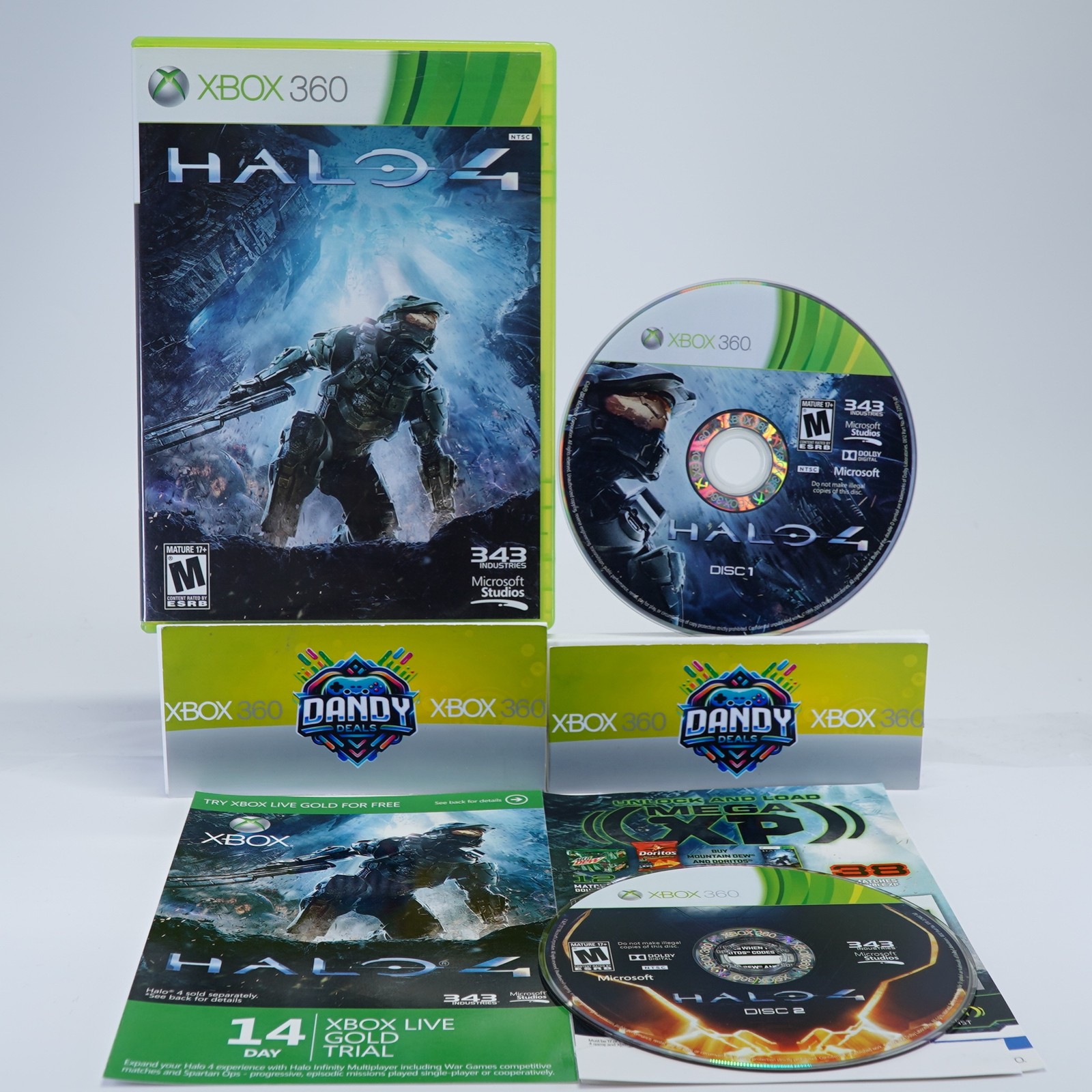 Halo 4 CIB W/ Insert – Xbox 360
