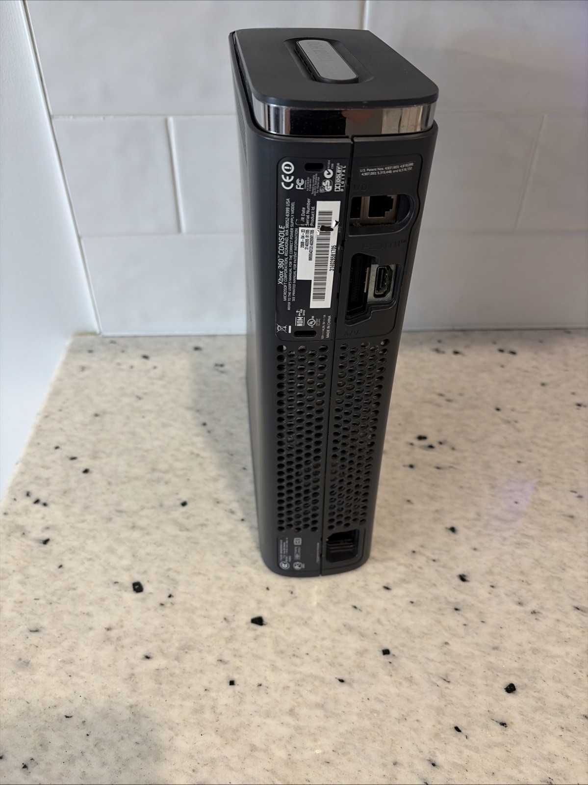 Xbox 360 Elite Console 120GB HDD Power Supply Parts Repair