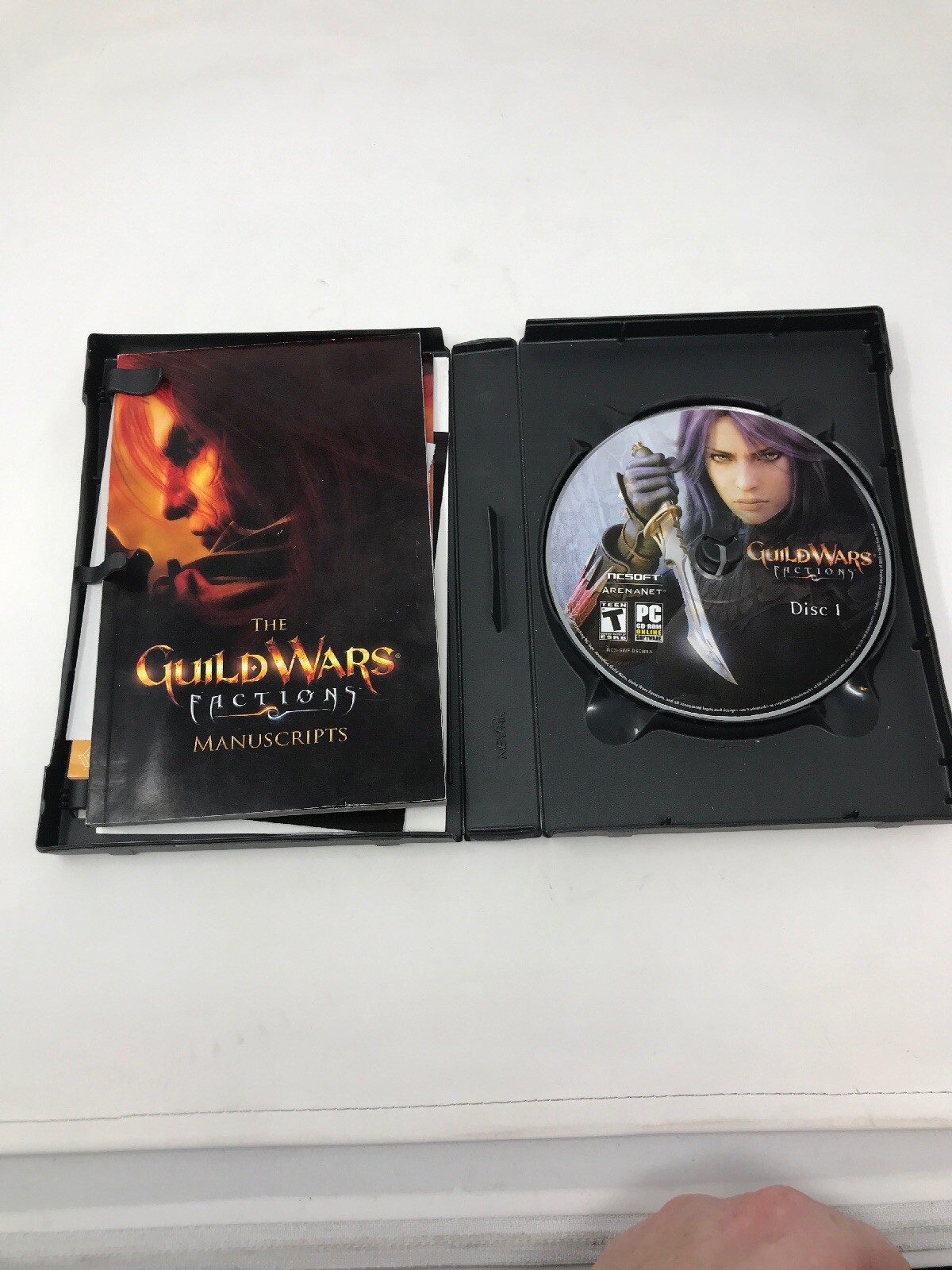 Guild Wars: Factions PC Video Game Complete with Access Key EUC