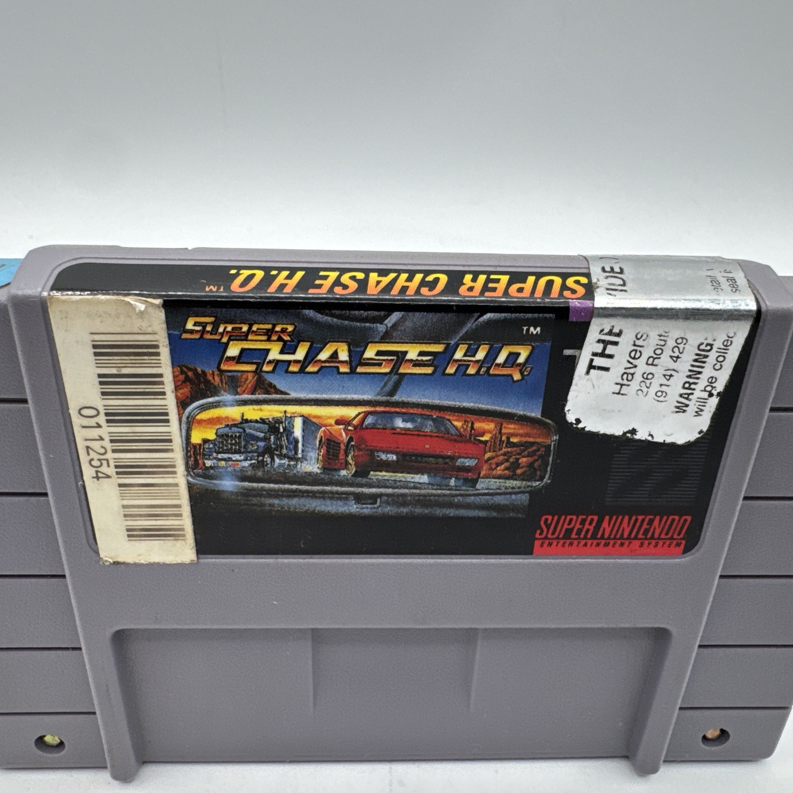 Super Chase H.Q HQ (Super Nintendo SNES, 1993) Tested Authentic Cartridge Only