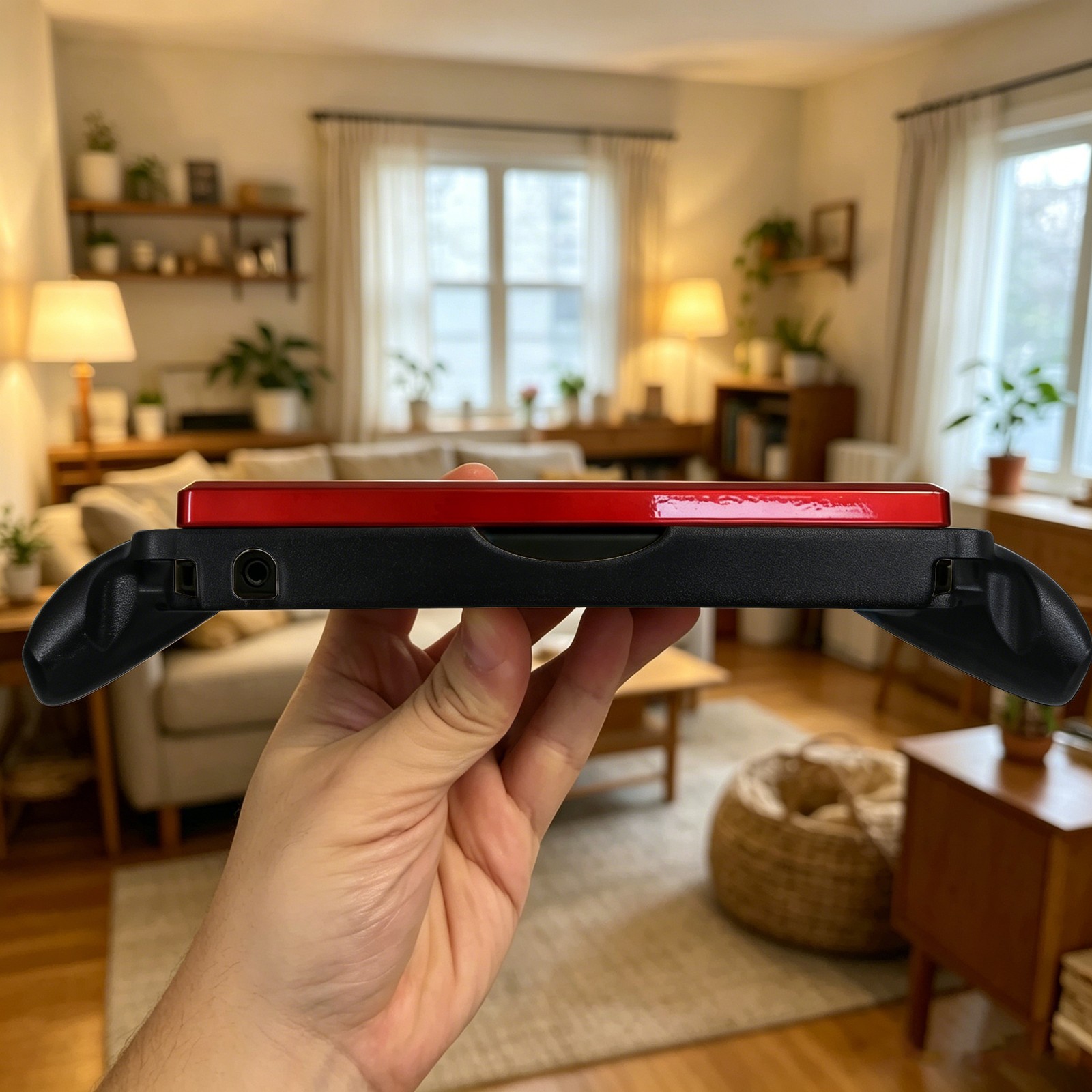 Comfort Grip for Anbernic RG DS Console – Non-Slip Handle, Reduces Hand Fatigue