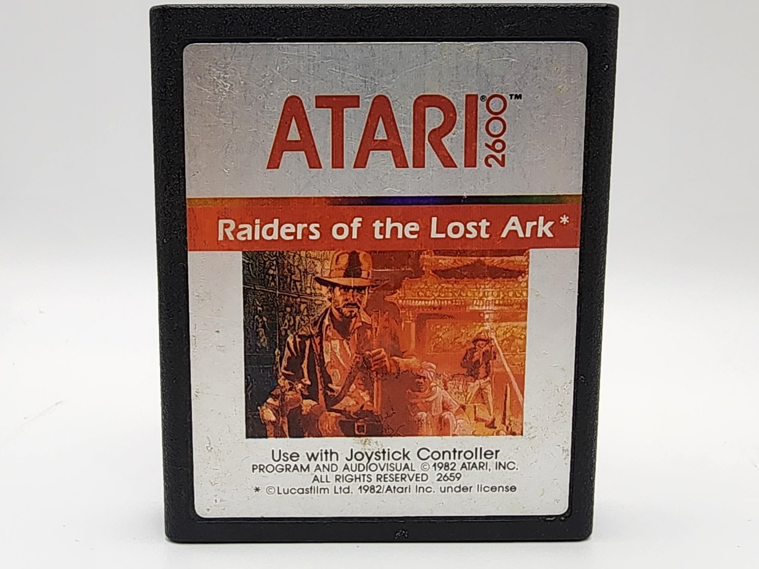 Raiders of the Lost Ark Atari 2600 Video Game Action Adventure