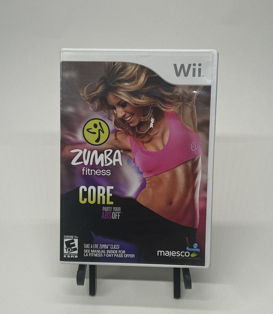 Zumba Fitness – Core (Nintendo Wii, 2012) Tested Working Complete CIB