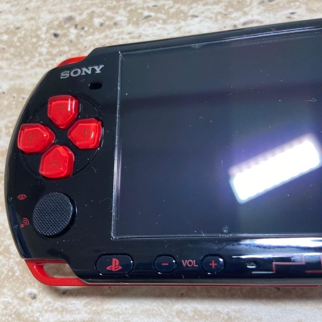 Sony PSP 3000 Value Pack Black Red Near Mint Complete 6722