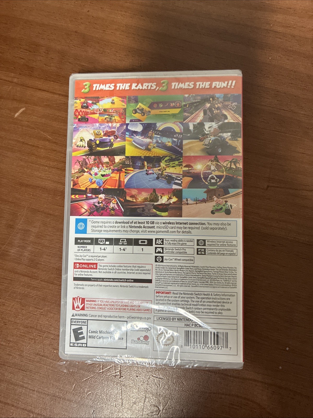 Nickelodeon Kart Racers Collection – Nintendo Switch Download Game