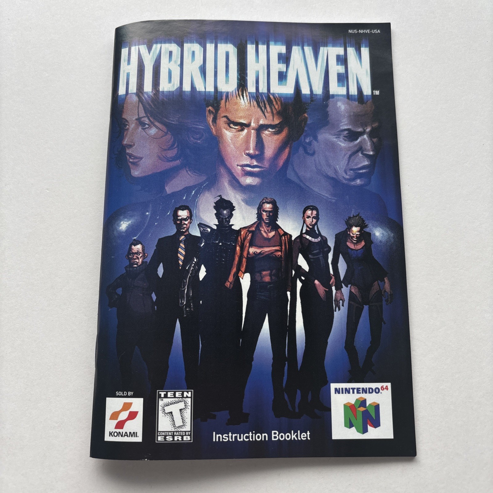 MINT Hybrid Heaven Nintendo 64 N64 Authentic Complete In Box CIB Sticker Variant