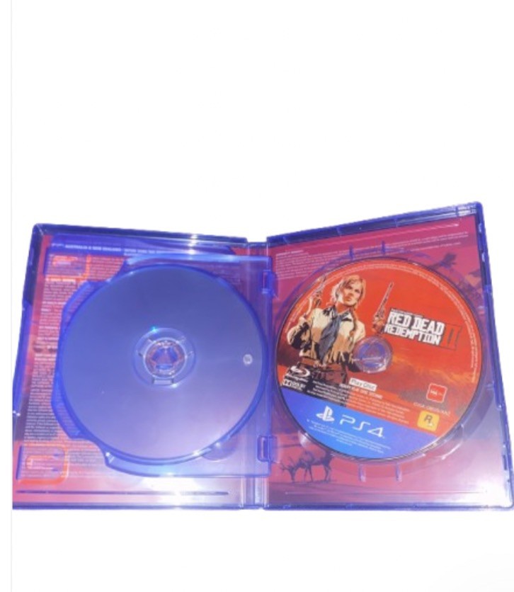 Red dead redemption 2 Ps4 Cd (Map & Manual not included)
