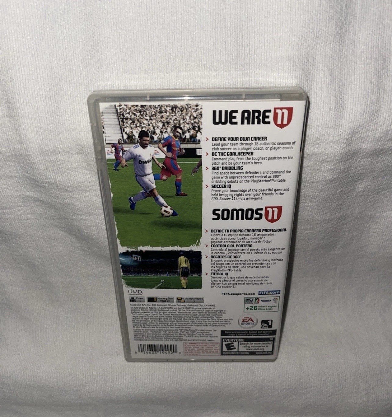 FIFA Soccer 11 Sony PlayStation Portable PSP 2010 Complete in Box