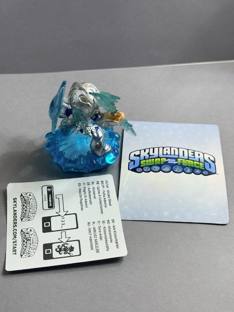 Skylanders Swap Force Figure Card Blizzard Chill Activision Series 3 X-Box 360