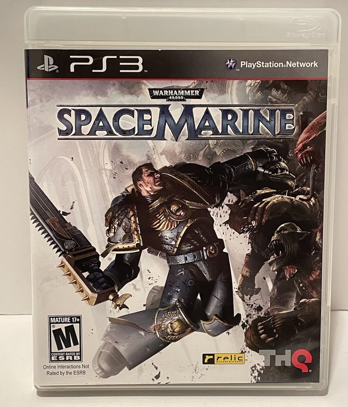 Warhammer 40,000: Space Marine (Sony PlayStation 3, 2011) PS3 CIB complete