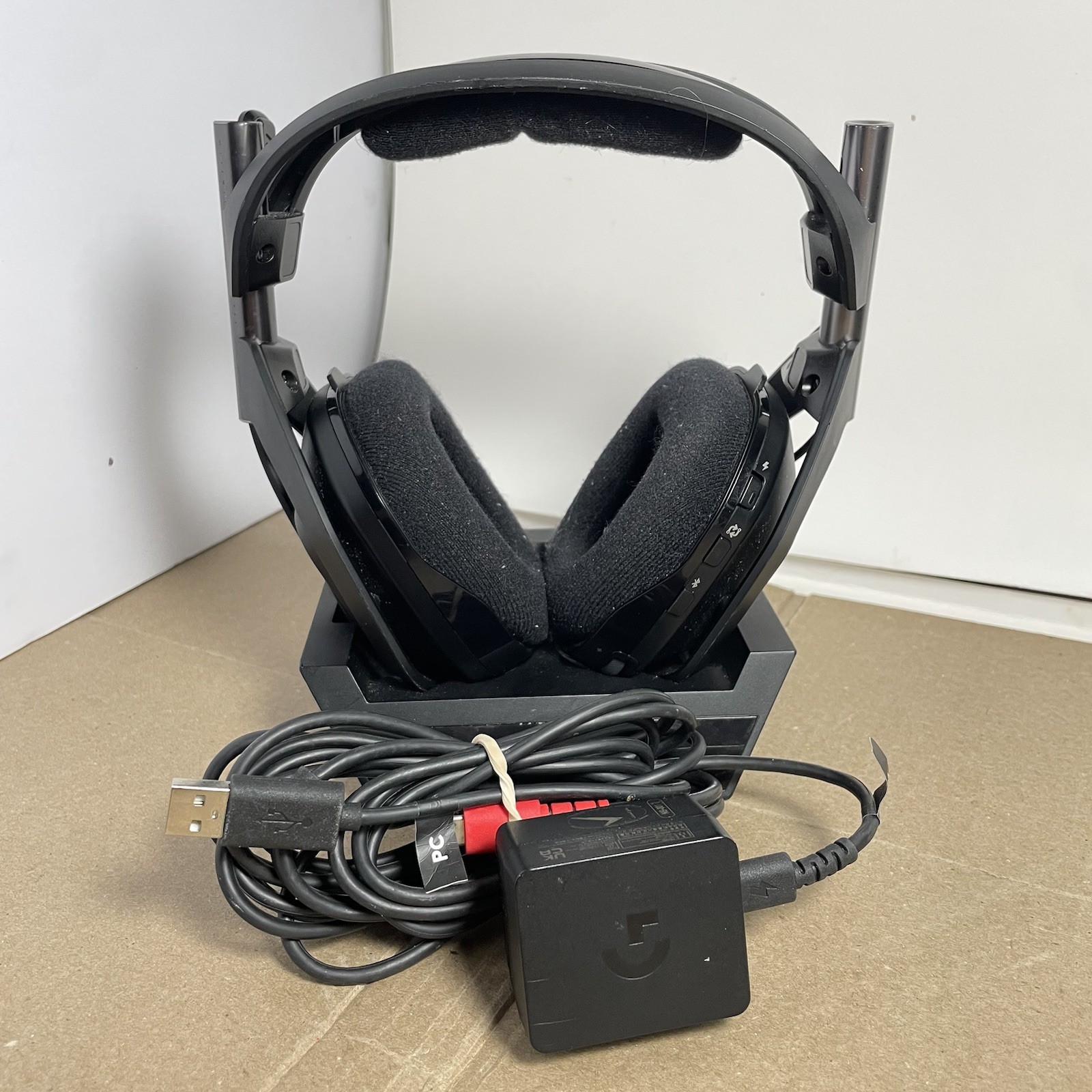 Logitech G ASTRO A50 X Wireless Over-Ear Gaming Headset – Black W Base And Cable