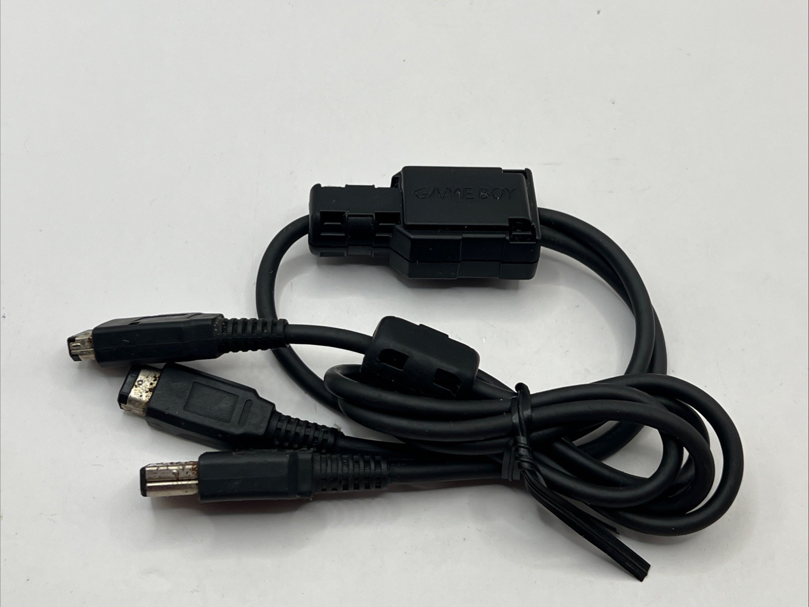 Nintendo Game Boy Link Cable MGB-010 3ft Black Wired for Game Boy Console