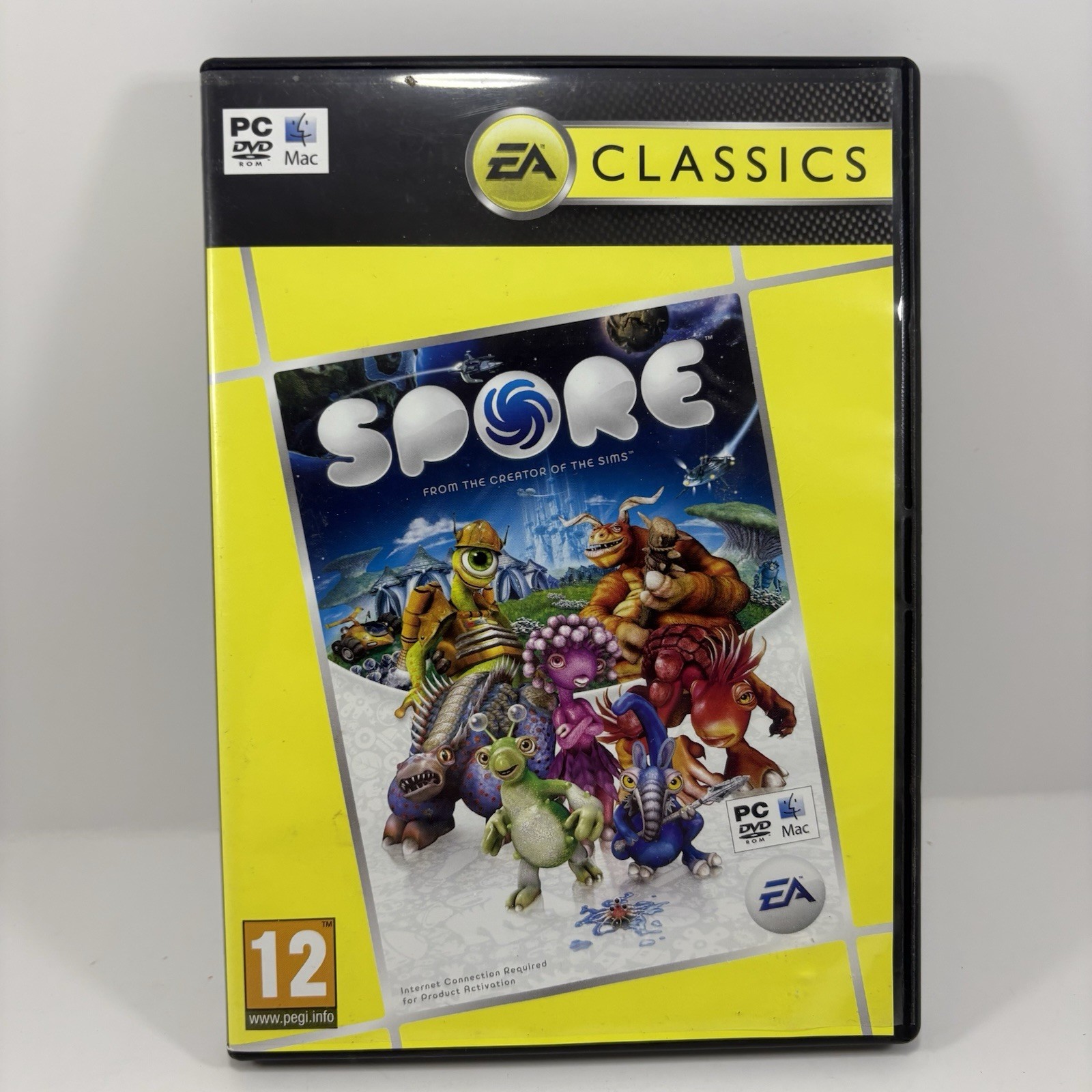 Electronic Arts EA Classics: SPORE (PC DVD MAC) 2008 very good