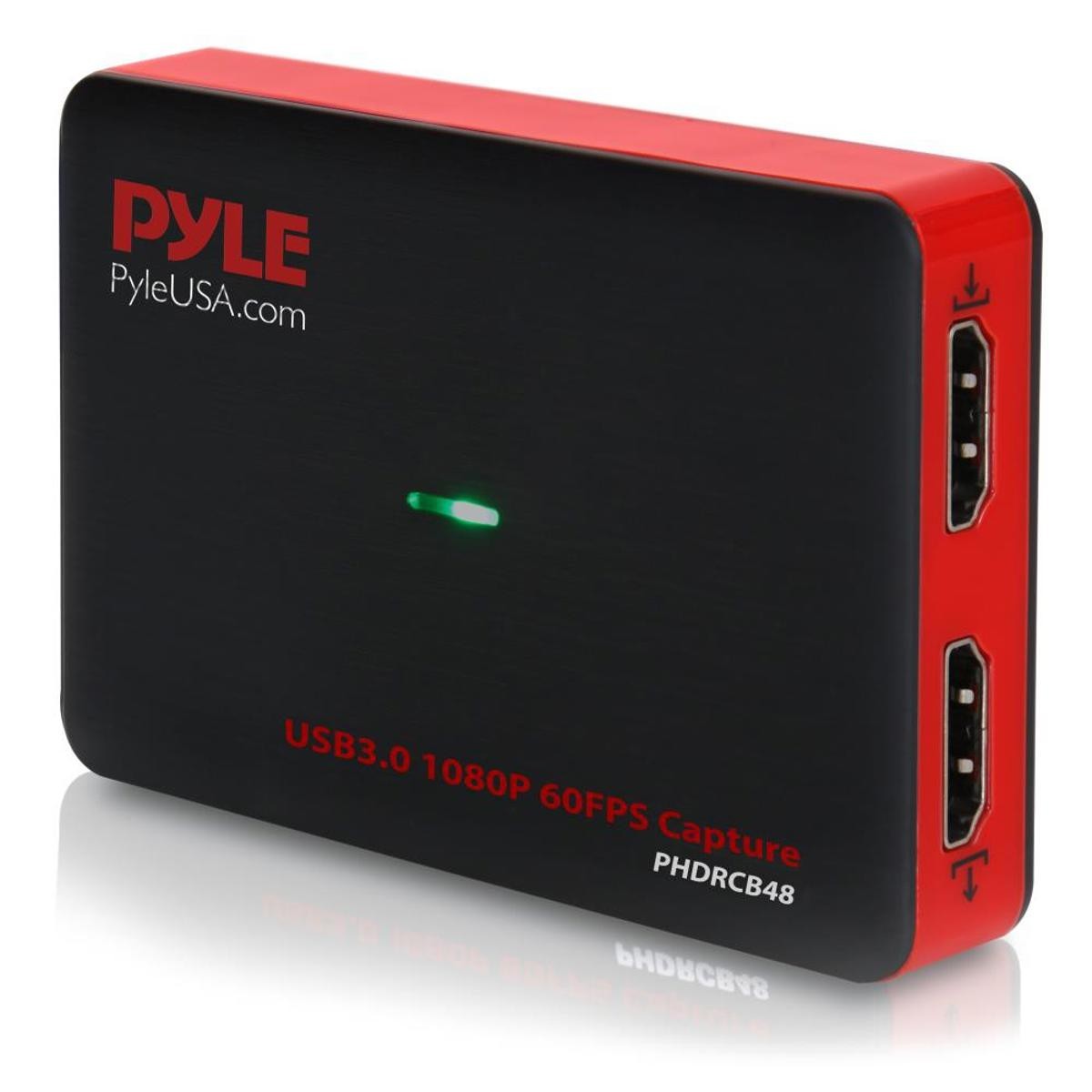 Pyle PHDRCB48.5 Live Streaming USB3.0 HDMI Video Recorder (Open Box)