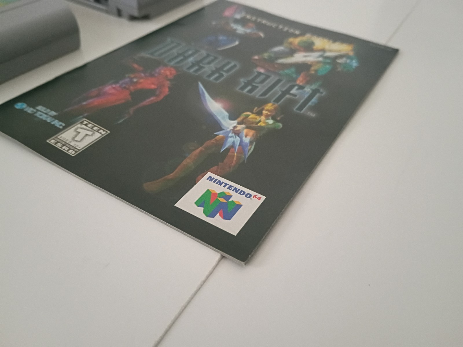 Dark Rift & War Gods N64 Nintendo 64, 1996 Authentic Game Cartridge & Manual Lot