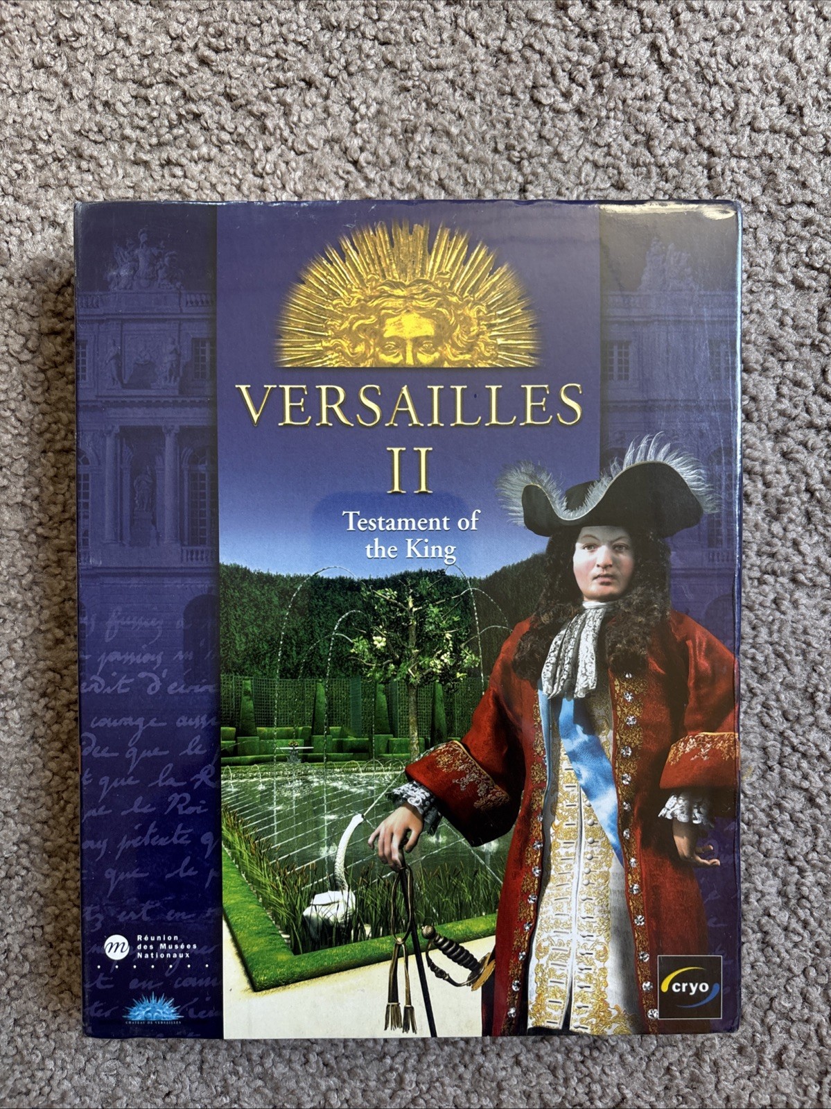Versailles II The Testament PC Video Game Windows 95/98 BIG BOX Brand New Sealed