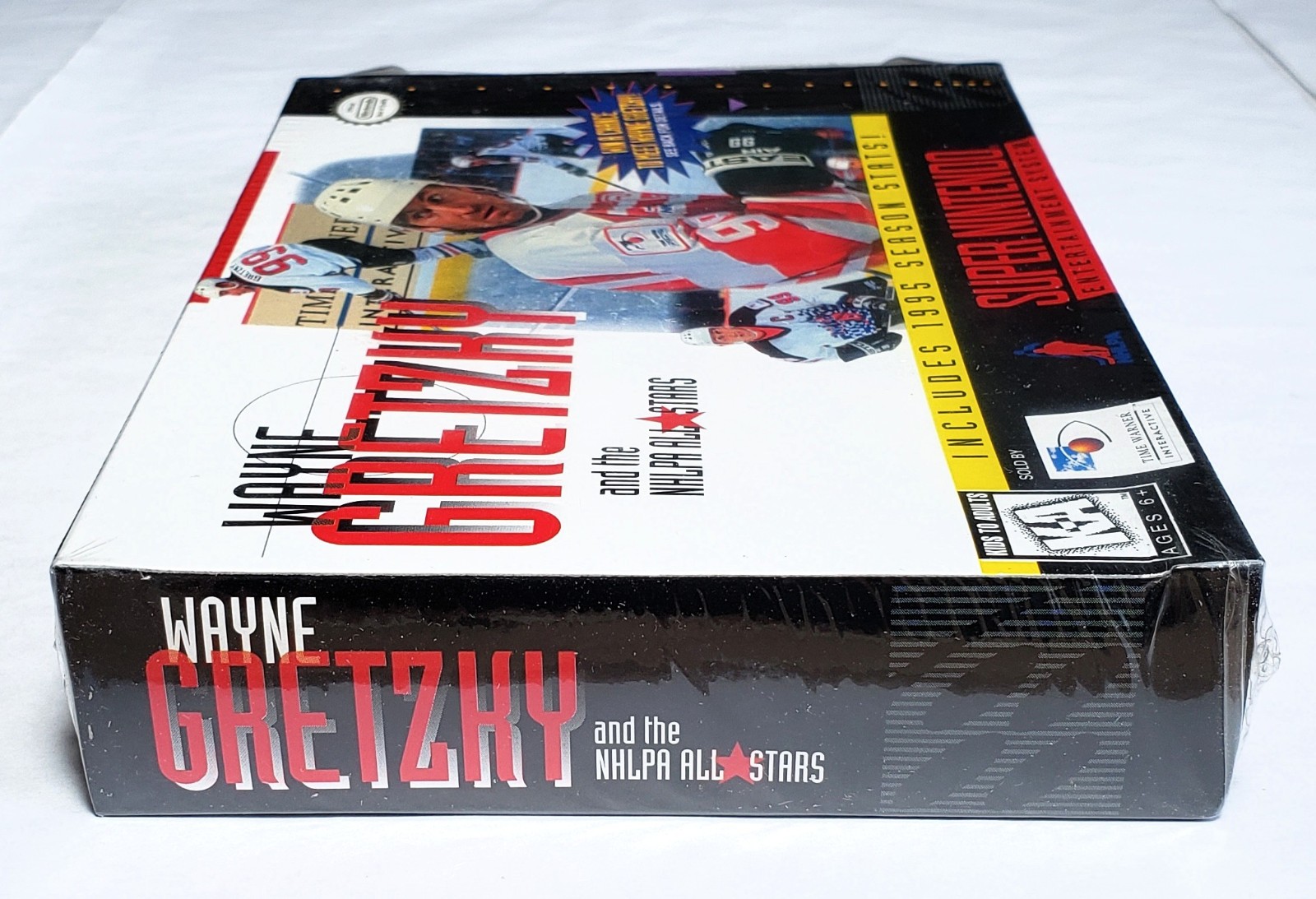 Wayne Gretzky & The NHLPA All-Stars (Super Nintendo, 1995) 100% Complete!! SNES