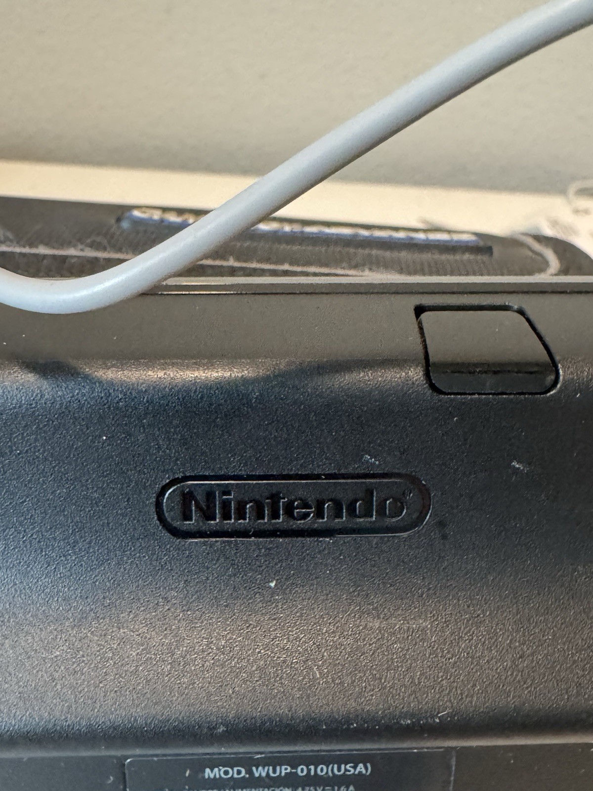 Nintendo WiiU Gamepad – Black no Stylist Used WUP-010