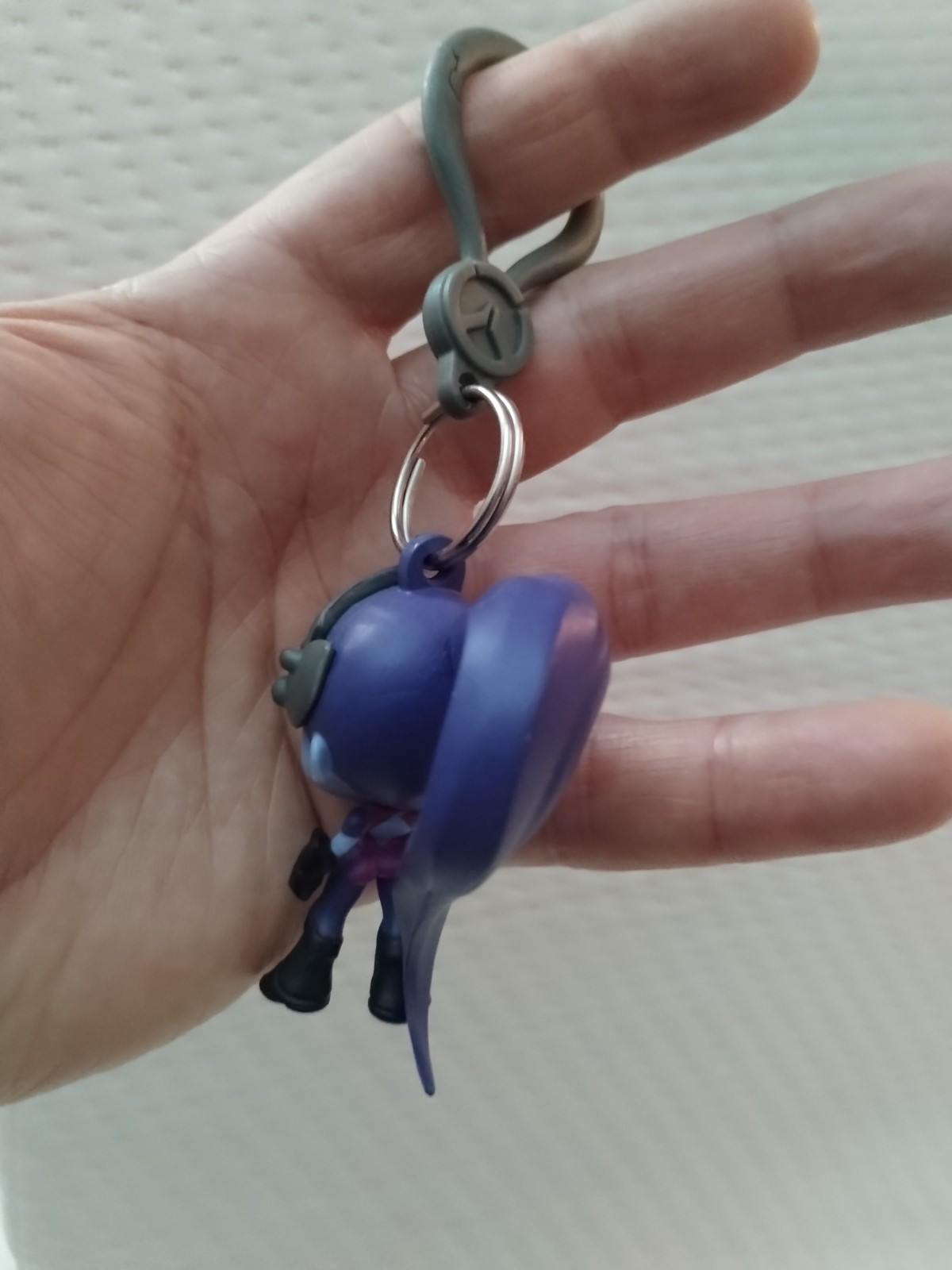 Overwatch Widowmaker mini vinyl figure CHIBI Backpack Hanger Bag Clip Character*