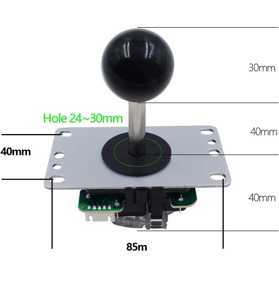 2 Player Arcade Game DIY Kit, USB Encoder, Joystick, Button for PC, Raspberry Pi