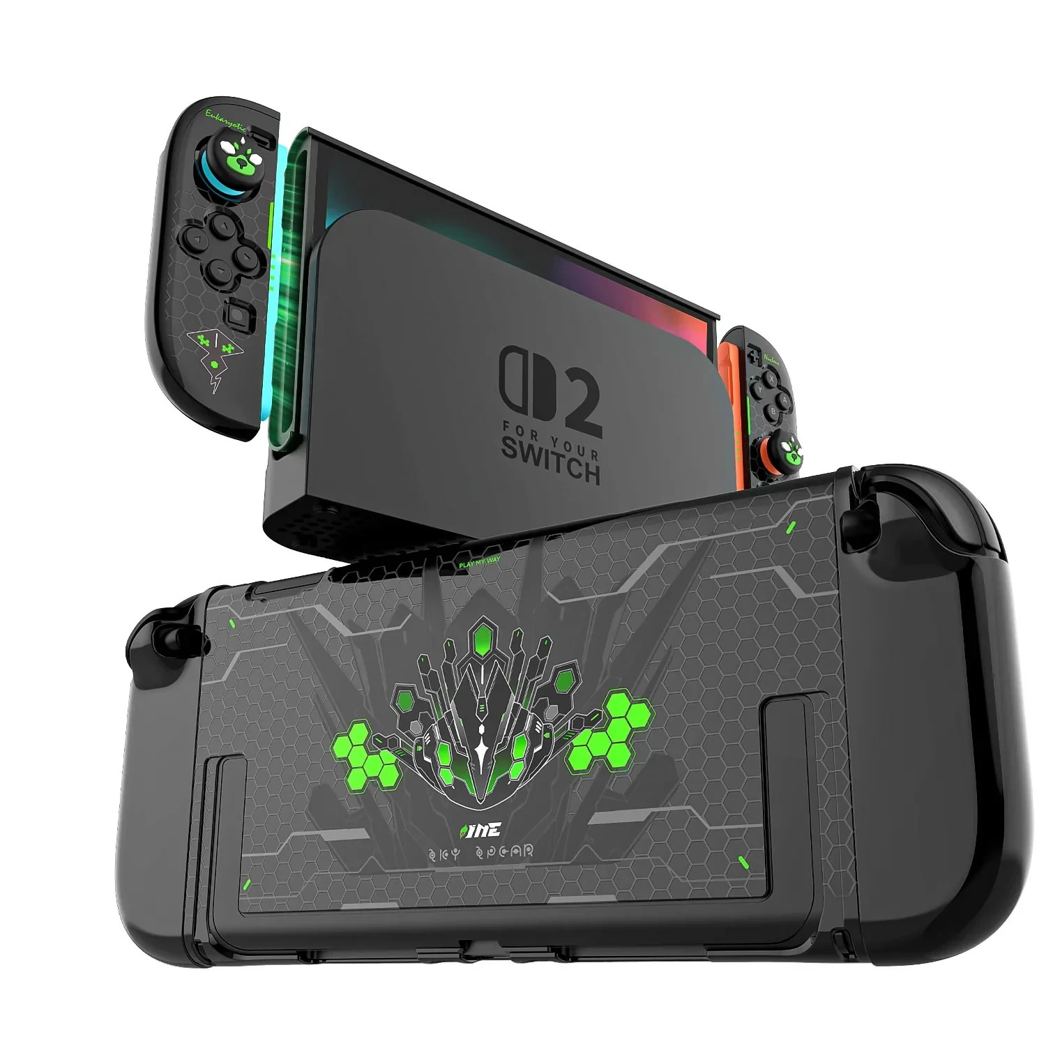 IINE Case for Nintendo Switch 2 Pokémon Legends Z-A Hard Shell Protective