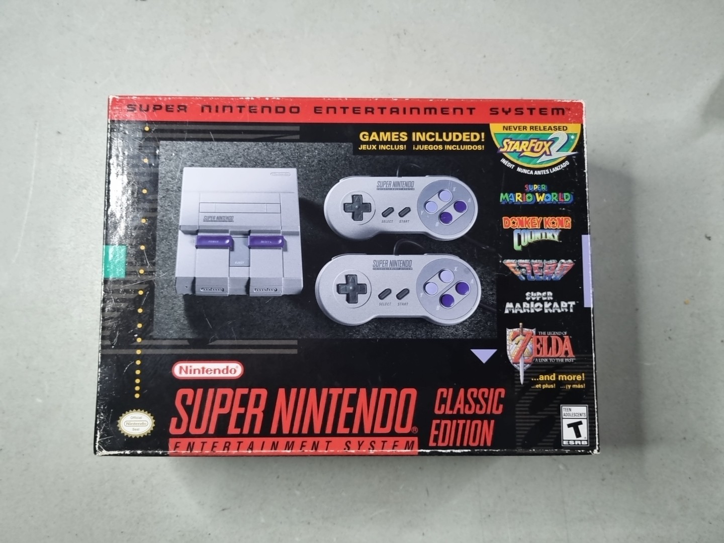 Nintendo Super Nintendo Entertainment System Classic Edition Gaming Console