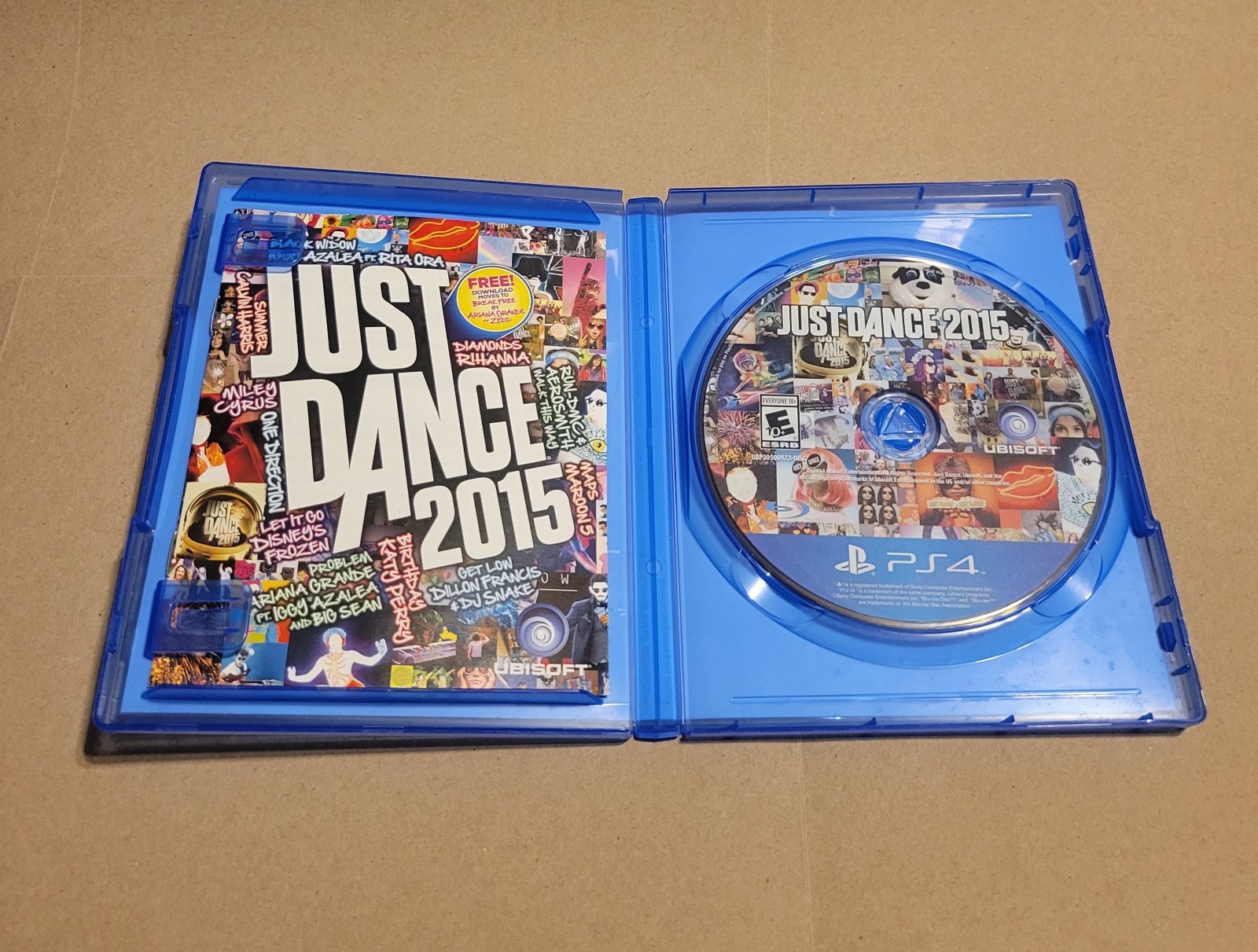 Just Dance 2015 Sony Playstation 4 PS4 CIB Complete Video Game 2014