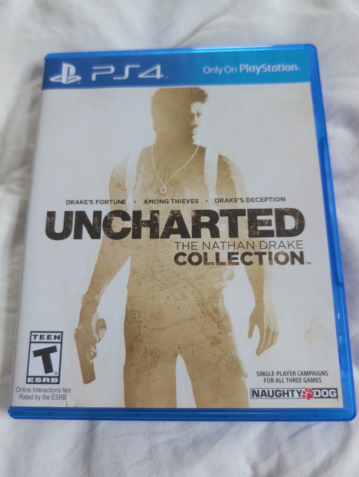 Uncharted The Nathan Drake Collection Playststion 4 Case Only No Game!