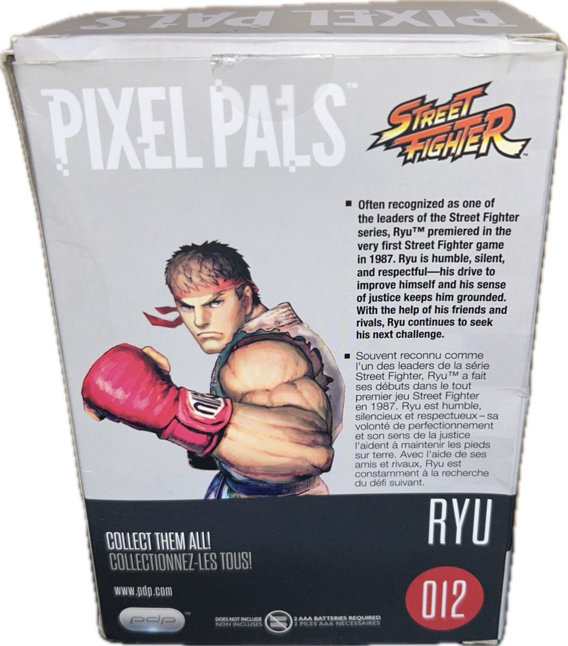 Street Fighter RYU 012 Pixel Pals Light (Open Box, 2017)
