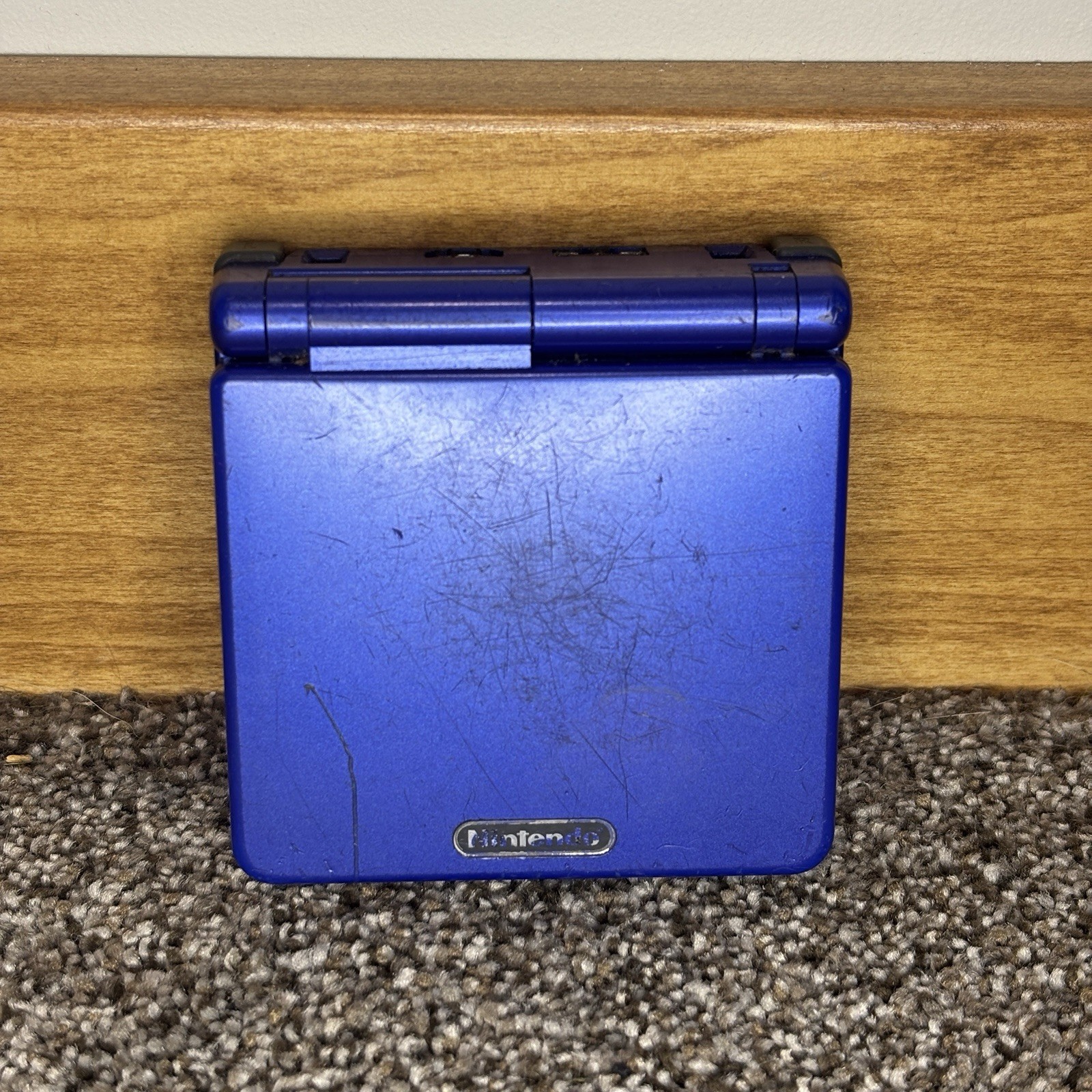Nintendo Game Boy Advance SP AGS-001 Cobalt Blue Handheld System Console