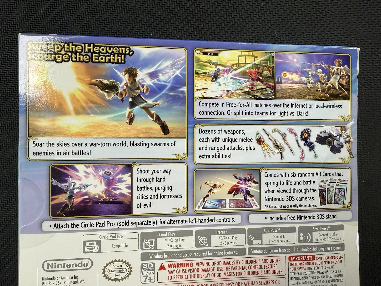 Kid Icarus Uprising (Nintendo 3DS, US Version) – Brand New & Factory Sealed